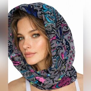 Y2K - MixIt - Head Wrap - Infinity Scarf - Burnout Velvet